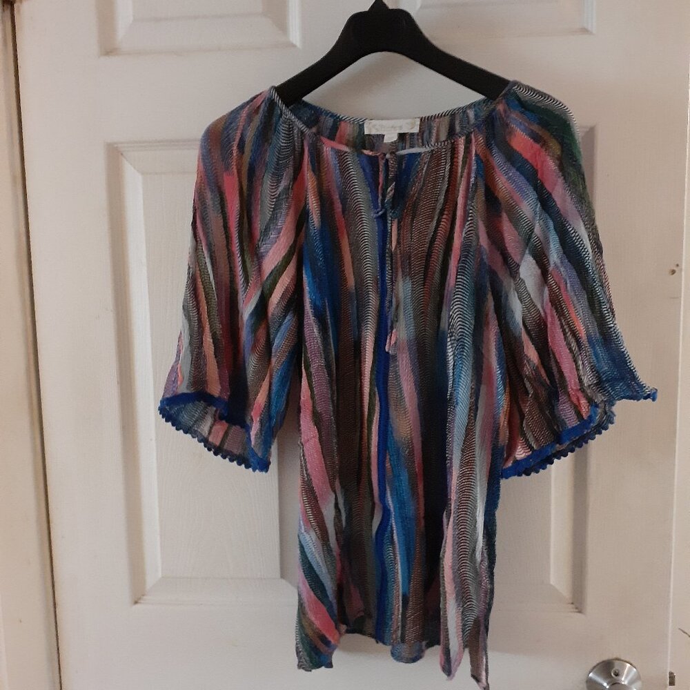 Suzanne Betro Hippie/ Festival Boho Tunic Size Large